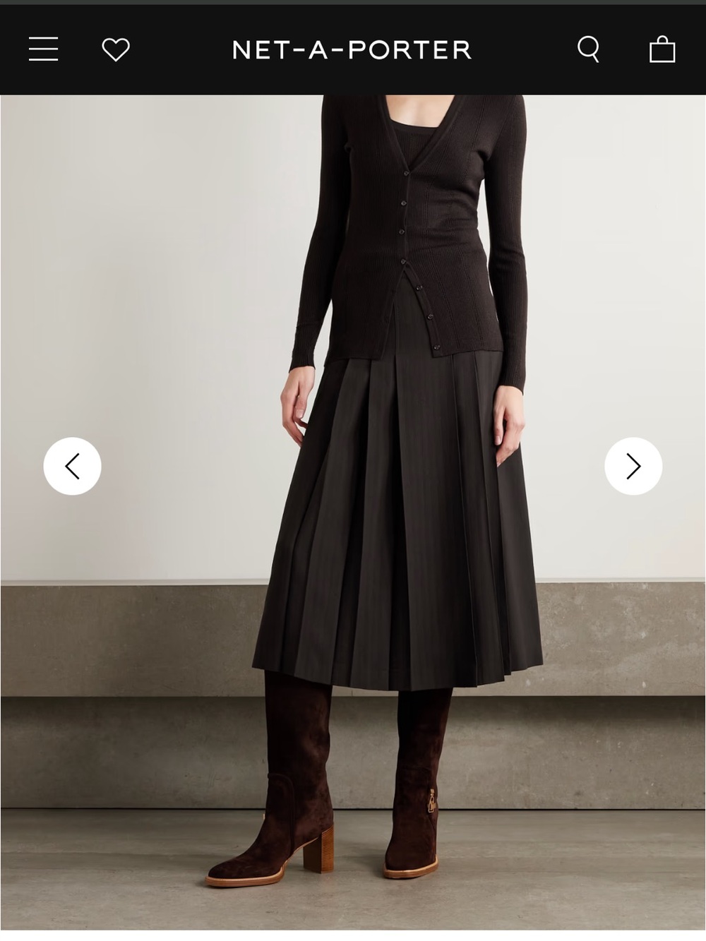 Gabriela Hearst Wesley Skirt